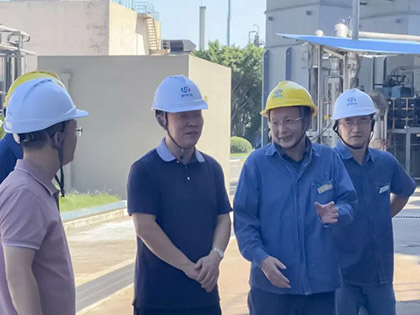 四川省生態(tài)環(huán)境廳督導瀘天化股份公司大氣污染防治工作