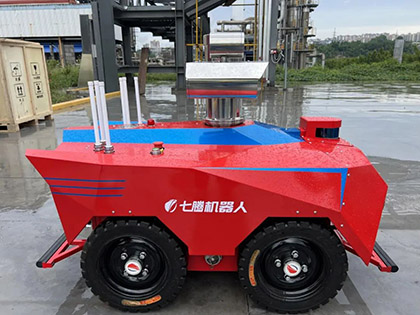 瀘天化股份公司儲氨系統(tǒng)機器人“上崗”